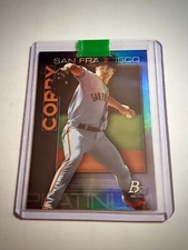 2020 Bowman Platinum SETH CORRY TOP-87 Prospect Holo
