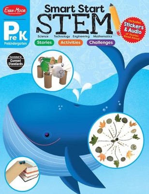 Smart Start: Stem, Prek Workbook by Evan-Moor Educational Publishers (English) P