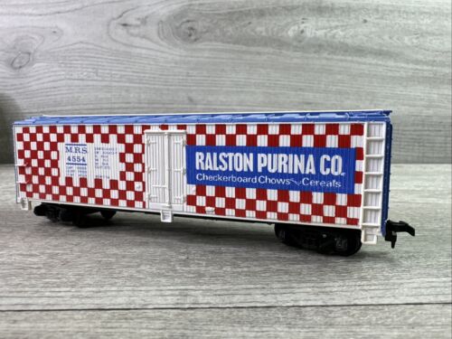 Vintage Tyco Ralston Purina Co. MRS 4554. HO Scale. Billboard REEFER BOX Car - Picture 5 of 11