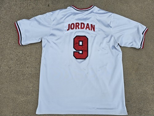 Vintage Nike 1992 Olympics Michael Jordan Dream Team Warm Up Shirt Size XL-White - Picture 7 of 10