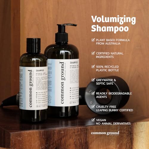 Volumizing Natural Shampoo und Conditioner Set Paraben und Tierversuchsfreie Organ... - Bild 4 von 9