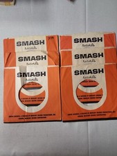 45 RPM 7" RECORD SLEEVES CO. SLEEVE 6 PACK SEE PHOTOS - Smash SLV12