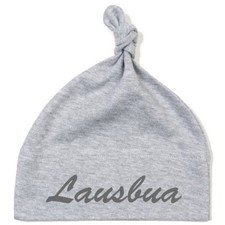Schnoschi baby hat with Lausbua high quality embroidered/embroidered