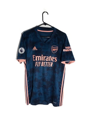 Arsenal Xhaka #34 2020/21 Large 3rd Shirt Adidas Excellent