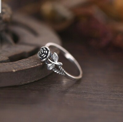 3D Vintage Rise Ring Size 5