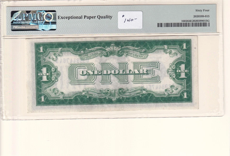 $1 1928B Silver Certificate, Fr #1602, PCGS 64 (61515) - Image 2 of 2