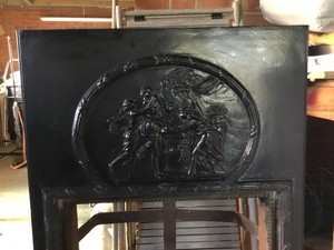 Victorian Cast Iron Fireplace Insert Ebay