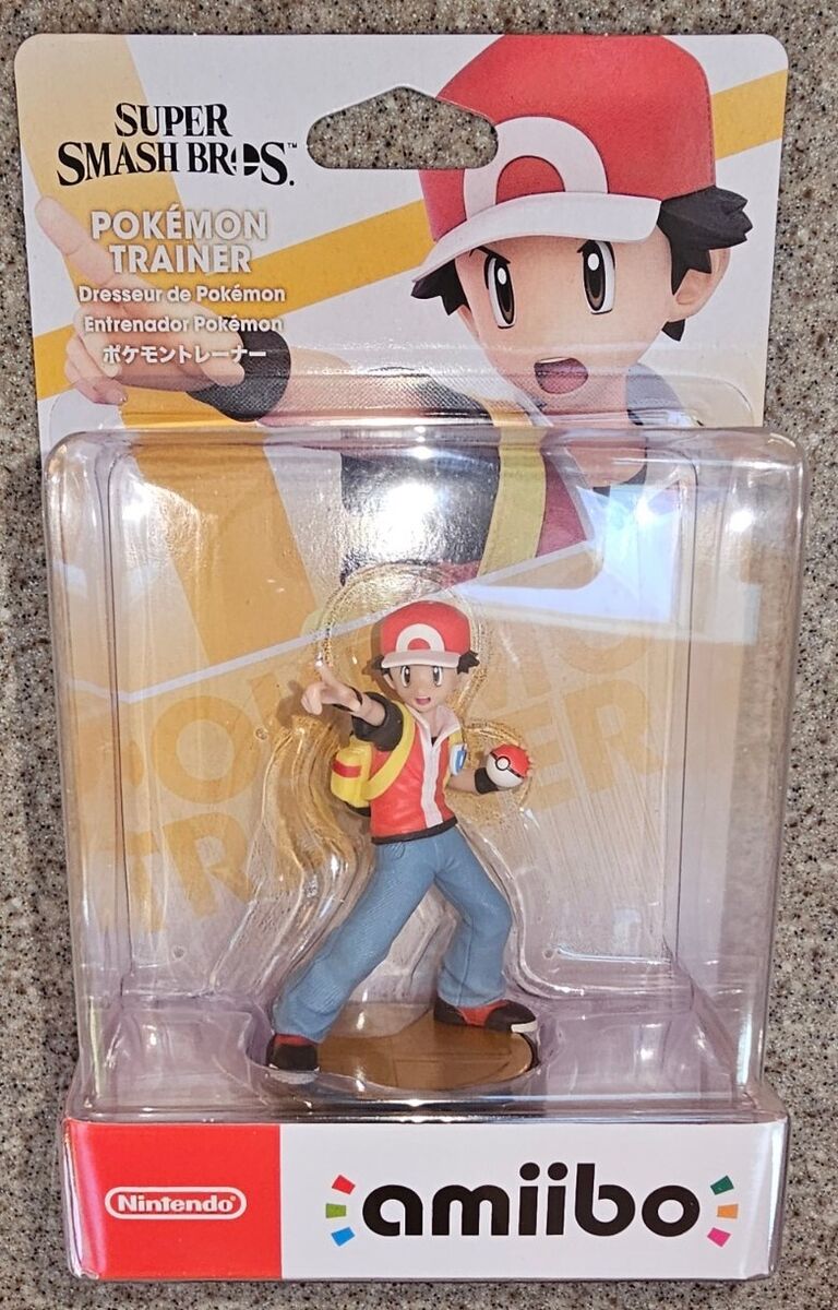 amiibo ポケモンシリーズ Nintendo amiibo Pokemon Trainer & Pichu Set Super Smash