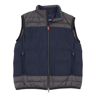 Kiton Napoli Quilted Down-Filled Puffer Vest M (Eu 50) NWT Outer Jacket