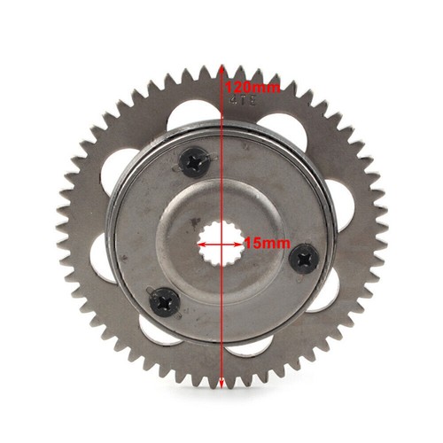 One Way Starter Clutch Driven Gear Kit For Yamaha YFM 125 2005-2008 - Picture 9 of 9