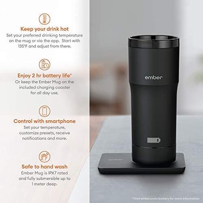 Water Bottle Vacuum Insulated Best Coffee Thermos Amazon Ember