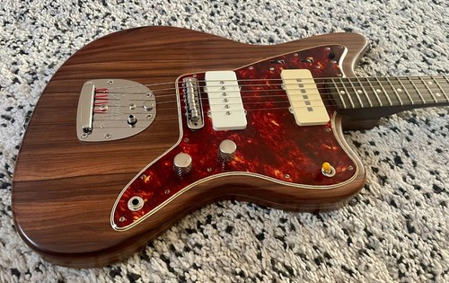 Fender Jazzmaster Parts - Custom All Rosewood - Mojo Pickups George Harrison - Picture 6 of 19