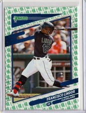FRANCISCO LINDOR 2021 MLB DONRUSS STATUE OF LIBERTY INSERT SP #139 