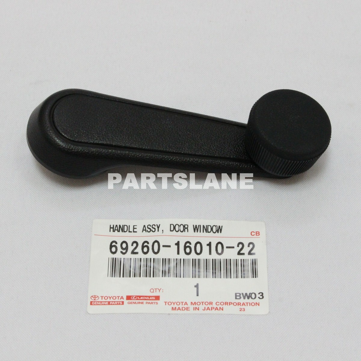 69260-16010-22 Toyota OEM Genuine HANDLE ASSY, FRONT DOOR WINDOW