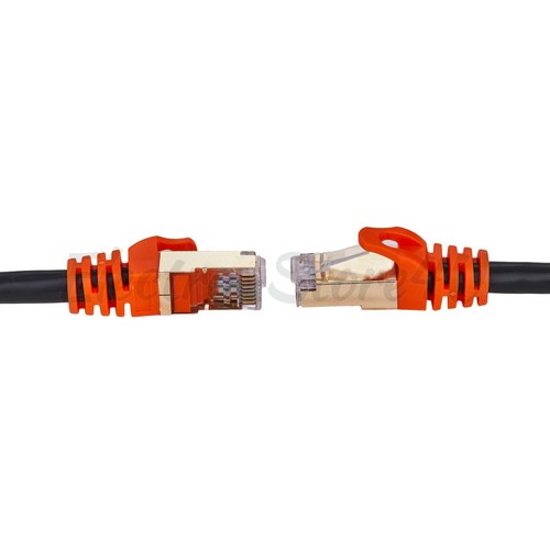 CAT7 OUTDOOR Ethernet Patch Cable Copper Lan RJ45 Shielded 26AWG SFTP Router Lot - Afbeelding 4 van 8