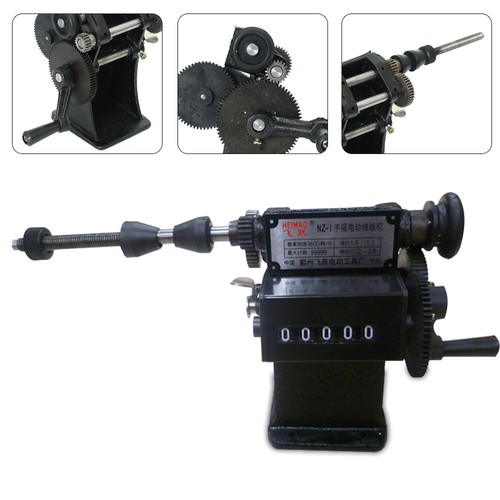 Manual Coil Winding Machine Hand Coil Winder with Counting 0-99999 NZ-1 5-Digit - Picture 3 of 8