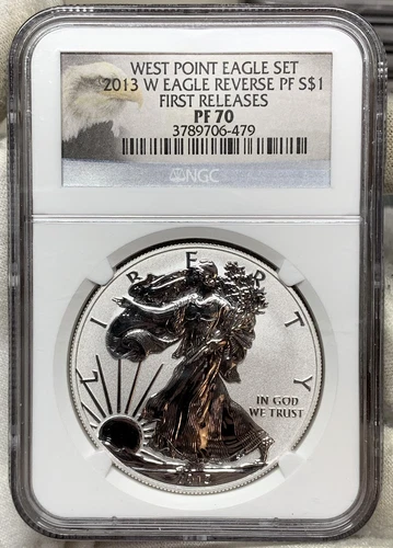2013-W $1 NGC PF70 Reverse Proof American Silver Eagle ||| First Releases