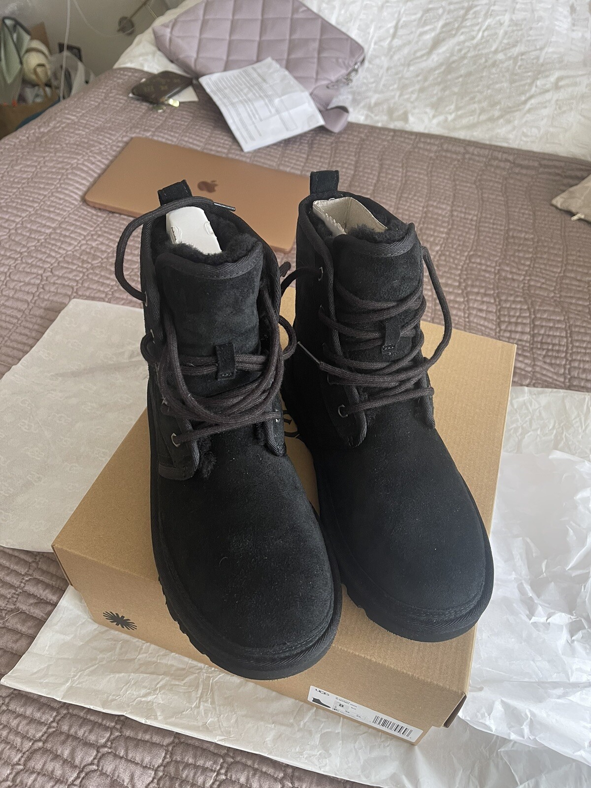 UGG Neumel Boots in Black  UK Size 6 Sold Out! image 2