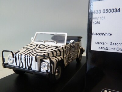 WOW EXTREMELY RARE VW 181 Kubelwagen Cabriolet Safari Zebra 1969 1