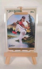 Spencer Strider 2023 Topps X Bob Ross Easel Joy of Baseball #35 Parallel SSP 