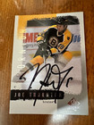 Joe Thornton Boston Bruins Autographed 2001-02 Upper Deck SP card #7 — photo 3