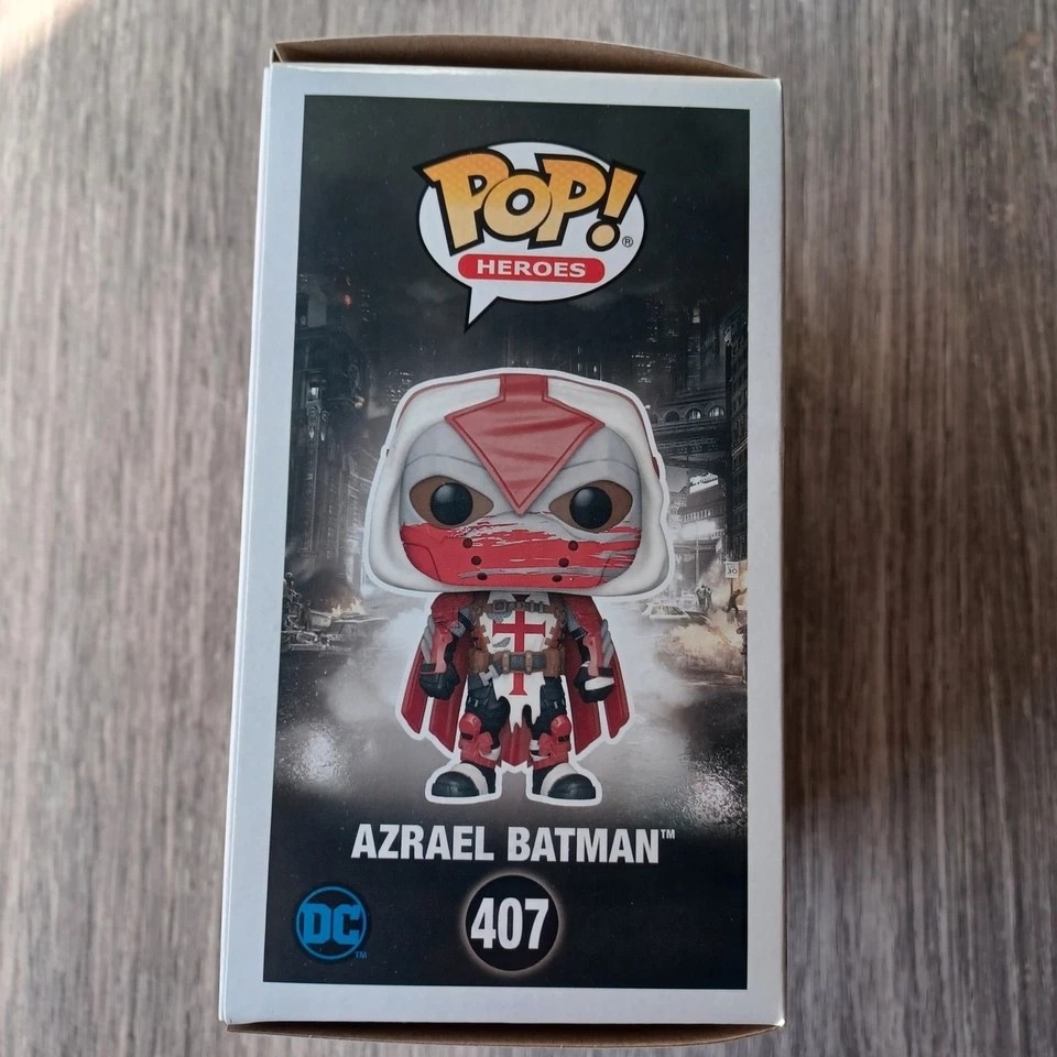 Funko Pop Heroes Arkham Knigh Batman Azrael Batman #407 Foto 4 de 4