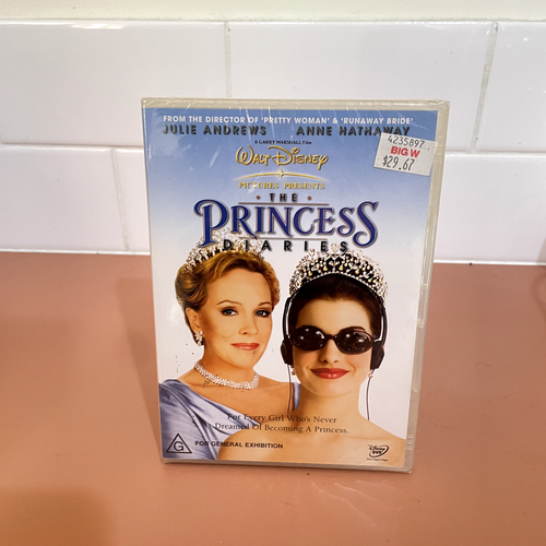 NEW & SEALED THE PRINCESS DIARIES Julie Andrews - Region 4