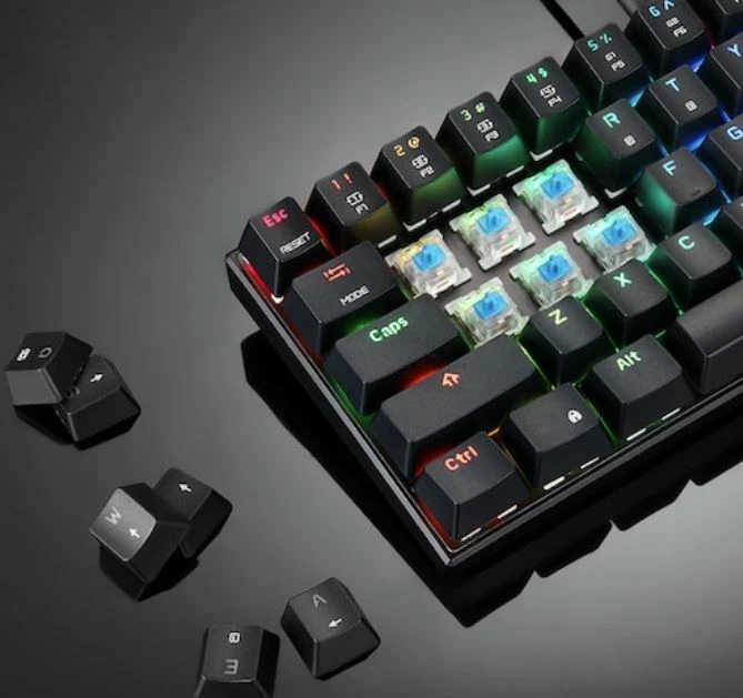 CK62 Motospeed Wired/Wireless Gaming Keyboard Blue Switch - Image 3 of 3