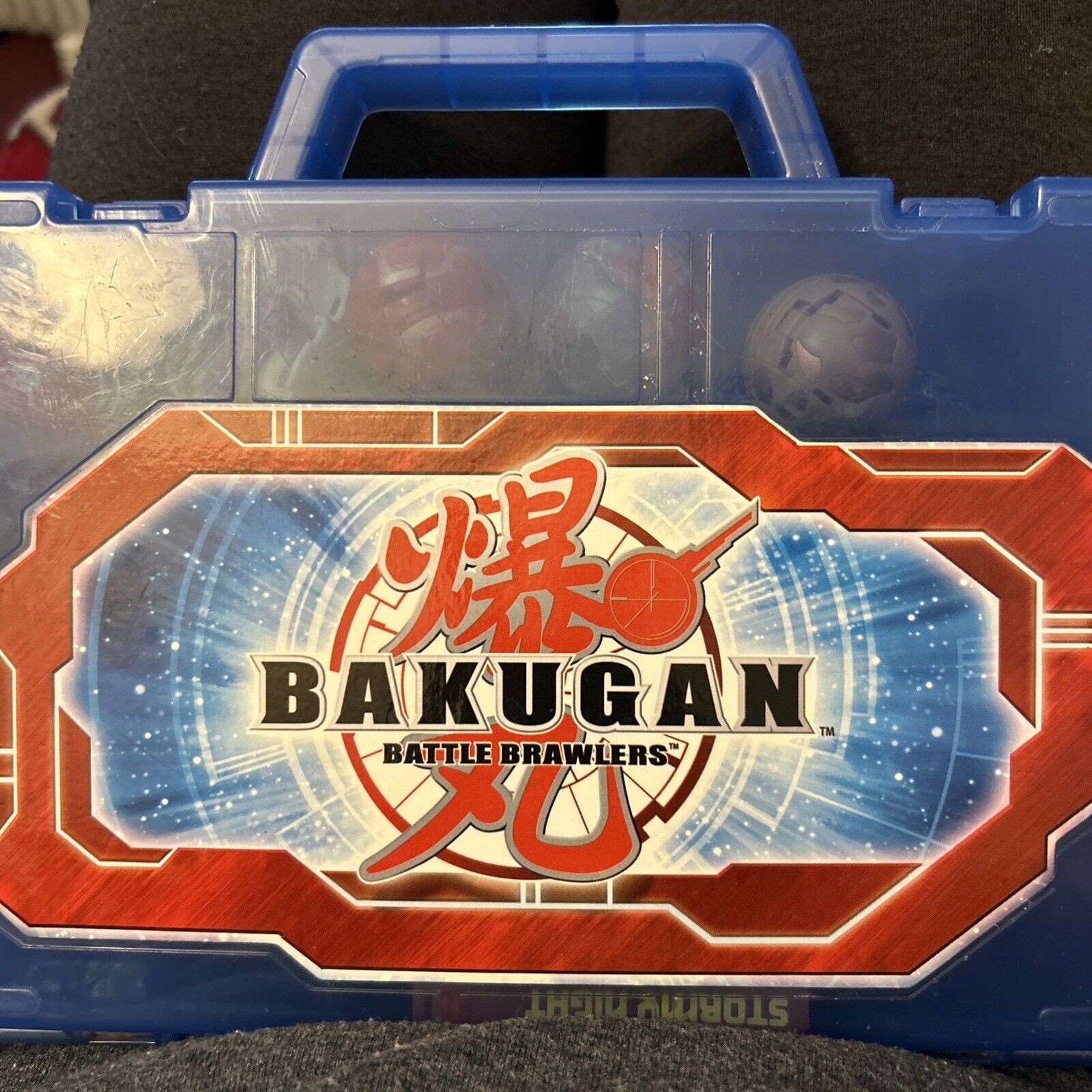 LOT OF 12- Bakugan Battle Brawlers In Case - LOT - Rare, Common, No Cards READ