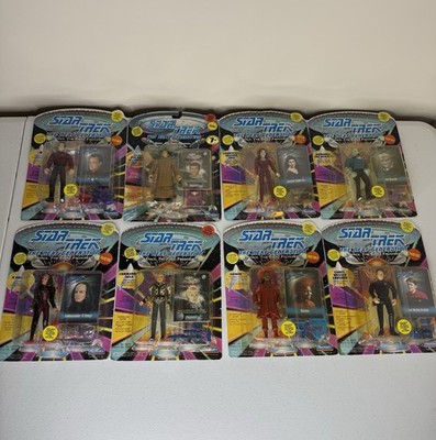 STAR TREK 1993 & 94 THE NEXT GENERATION (LOT OF 8 PCS) **VINTAGE**