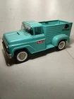 RARE Vintage 1950's Buddy L Farms Side Step Horse Truck Pressed Steel Tonka