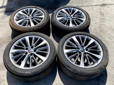 14-24 Infiniti Q50 Aluminum Wheel Rims W Tires 25550r18 18 Set Of 4 Oem