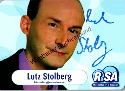 Original Autogramm Lutz Stolberg Radio Bob RSA /// Autogramm Autograph signiert - Bild 4 von 4