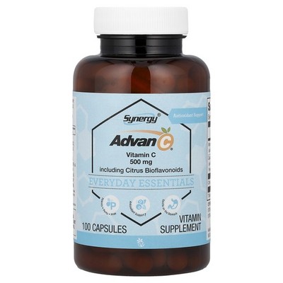Synergy , Advan-C  Including Citrus Bioflavonoids, 100 Capsules