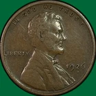 1926-D Lincoln Wheat Cent Very Fine VF Coin #40026