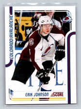 2011-12 Score #137 Erik Johnson Colorado Avalanche