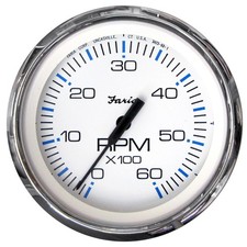 Faria Chesapeake White Ss 4 Tachometer - 6000 Rpm Gas Inboard Io ... Faria Chesapeake White Ss 4 Tachometer - 6000 Rpm Gas Inboard Io ...