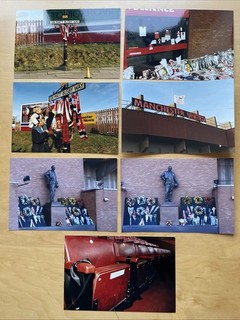7 Photos 22nd Jan 1994 Manchester United Matt Busby Passing Game at Old Trafford