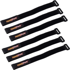 20X300Mm RC Battery Straps Cable Straps Reusable Fastening Staps Securing Straps