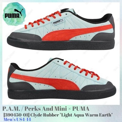 P.A.M. / Perks And Mini × PUMA Clyde Rubber 390450-01 Men's US4-14 NEW
