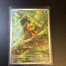 Chespin 87/86 Chaos Rising Illustration Rare Pokemon Card NM