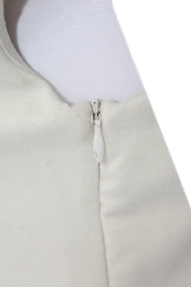 Mini Vestido Day Birger Et Mikkelsen Mujer Sin Mangas Cuello Redondo Beige Talla S Foto 4 de 4