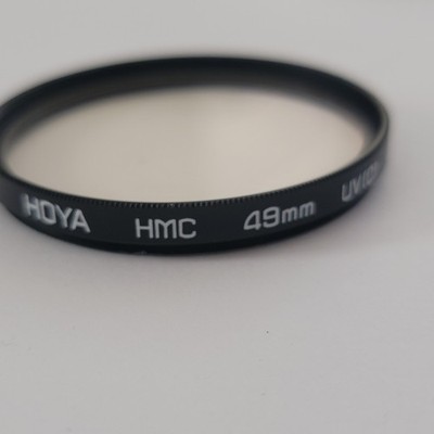 Hoya HMC UV(0) 49mm Camera Lens Filter Black Made In Japan UV Protection