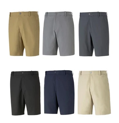 Puma Mens Dealer 8" Golf Shorts 537788 - Core Colors - New 2025 - Image 1 of 2