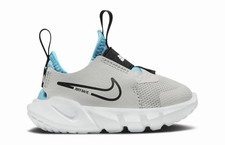 Nike Flex Runner 2 TDV Toddler Slip On Shoes Light Iron Ore Size 3 DJ6039-008