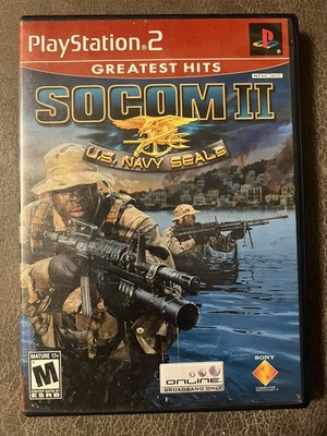 SOCOM 2: US Navy Seals Sony PlayStation 2 PS2 Complete CIB Tested And Working