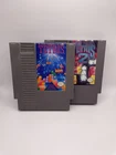 Tetris 1 and 2 I II Nintendo NES | BUNDLE | LOT | AUTHENTIC | TESTED | GREAT