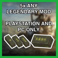 FALLOUT 76 ??5x ANY LEGENDARY MOD?? PS4/5 and PC only.