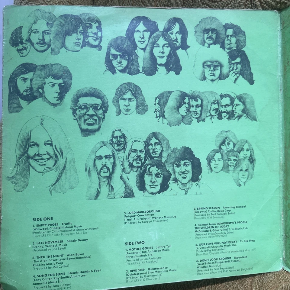 EL PEA (1971 2 X LP)  1ST UK PRESS Nick Drake, Traffic, Free, Jethro Tull etc - Image 4 of 4