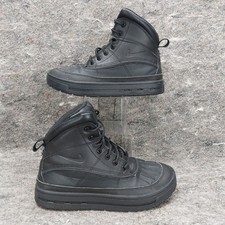 Nike ACG Woodside Boots Boys Black Size 5Y 524872-001 Hi Top Unisex Outdoors